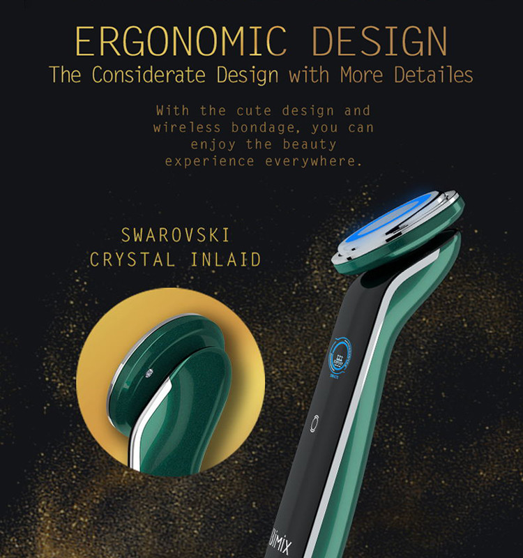 ROHS Medical Stainless Steel Ultrasonic Facial Device