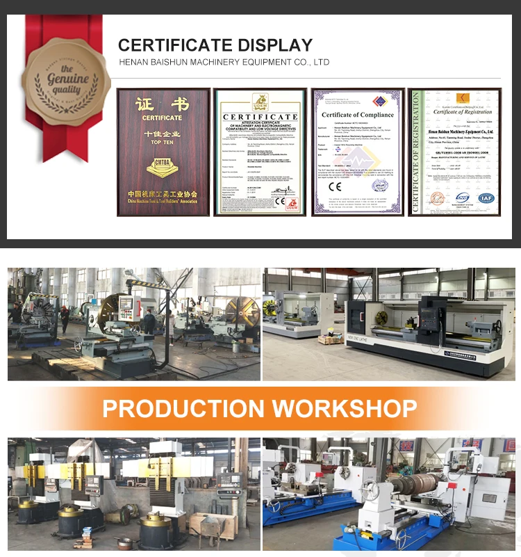 China Factory Customize High Quality Heavy Duty Horizontal Lathe Machine