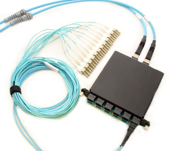 High Density Fiber Optic FTTH MPO MTP Modular Cassette Box for Network Optimization