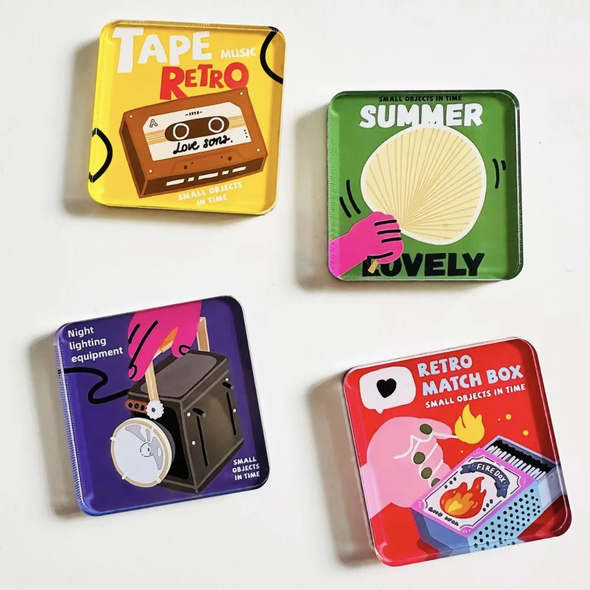 Custom Design 3D Metal Photo Fridge Magnet Tinplate Refrigerator Fridge Magnets