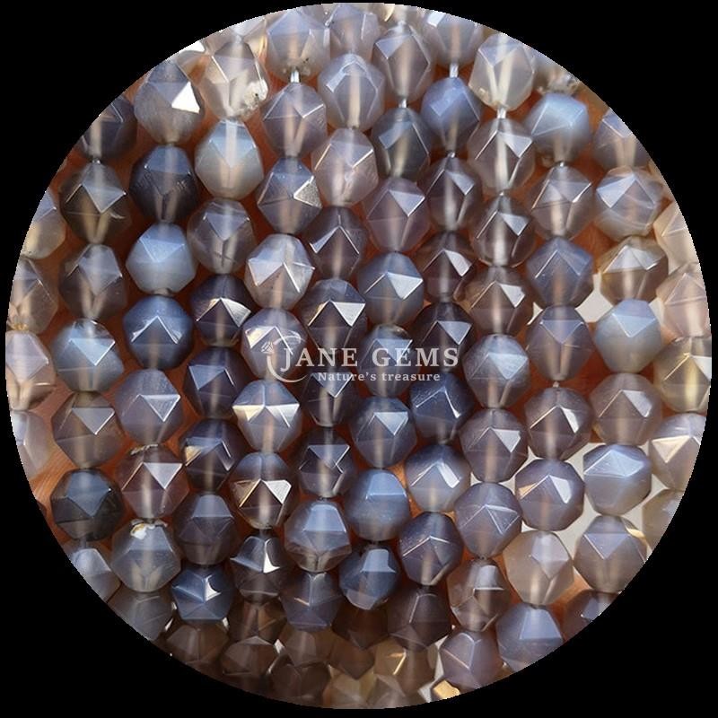 Gemstone Bead Diamonds Assorted Colors Dazzles DIY Jewelry 6mm 8mm 10mm Tourmaline Blue Tiger's Eye Loose Strands