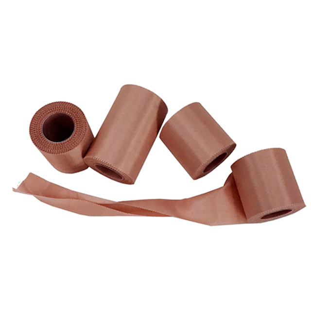 Top Quality Easy Tear Breathable Hospital Use CE Approved Skin Color Medical Adhesive Silk Tape