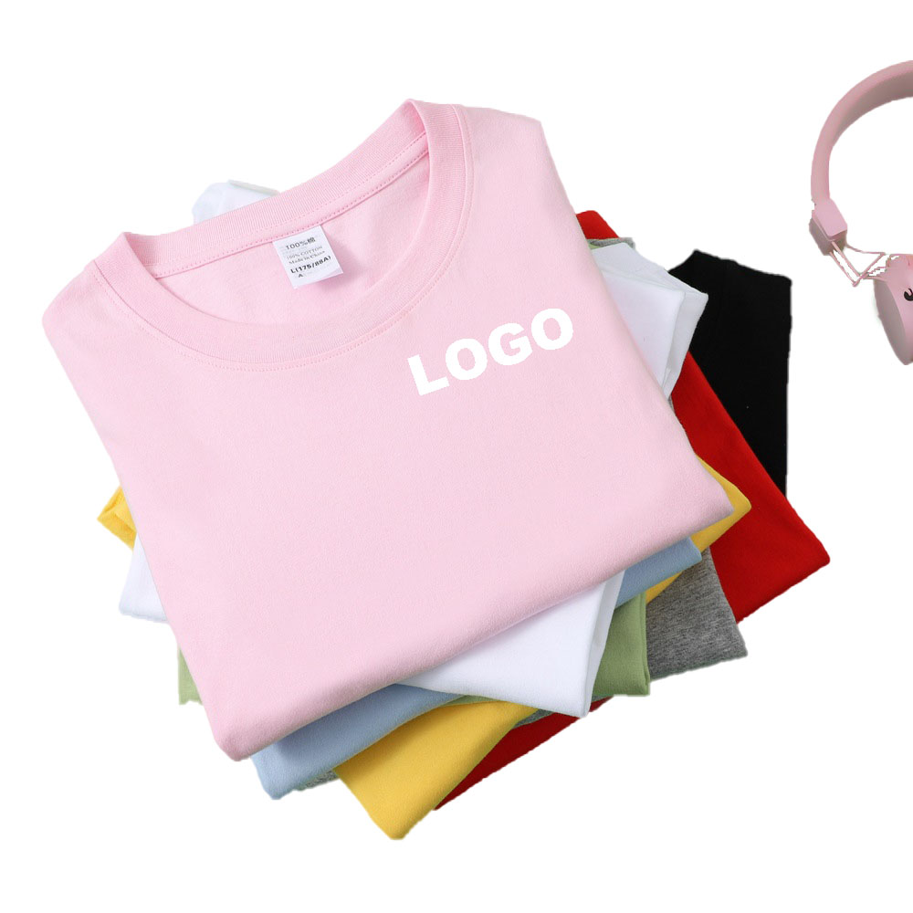 OEM ODM Men's T-Shirts with Custom Logo and Classic Style 100% Cotton Oversized Shirt