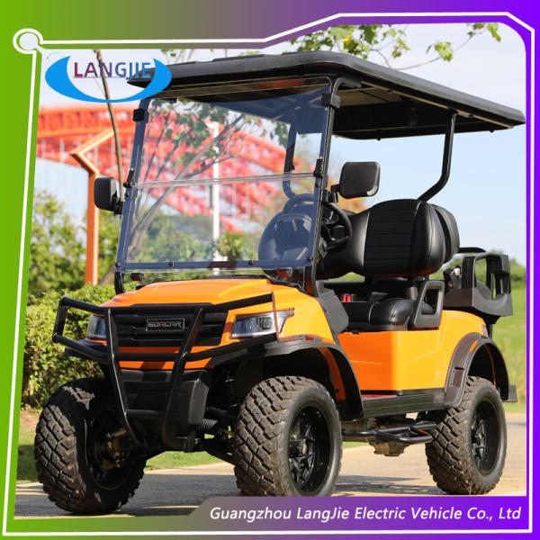 AC Motor Electric Club Car 4 Seater Golf Cart With 30% Climbing Ability Battery