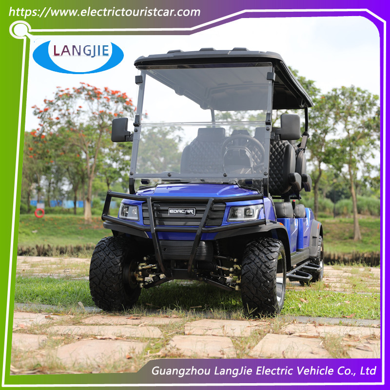 4 Wheel Drive Electric Passenger Vehicles 4 Seats AC Motor Model Golf Cart