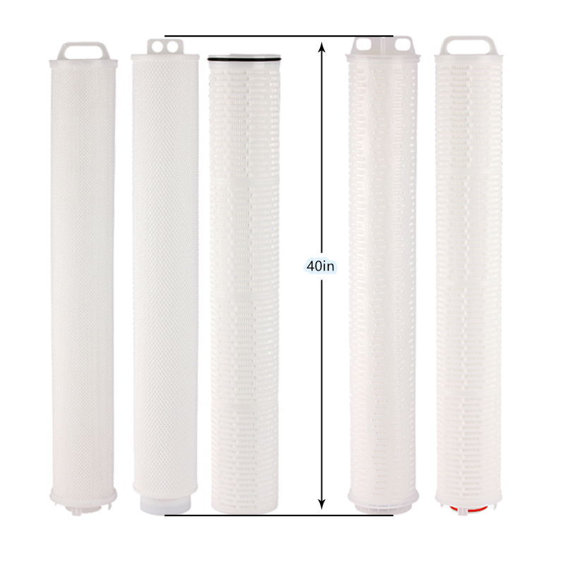 Stainless Steel 304/316 High Flow Water Filter Cartridges for Ground Water Treatment