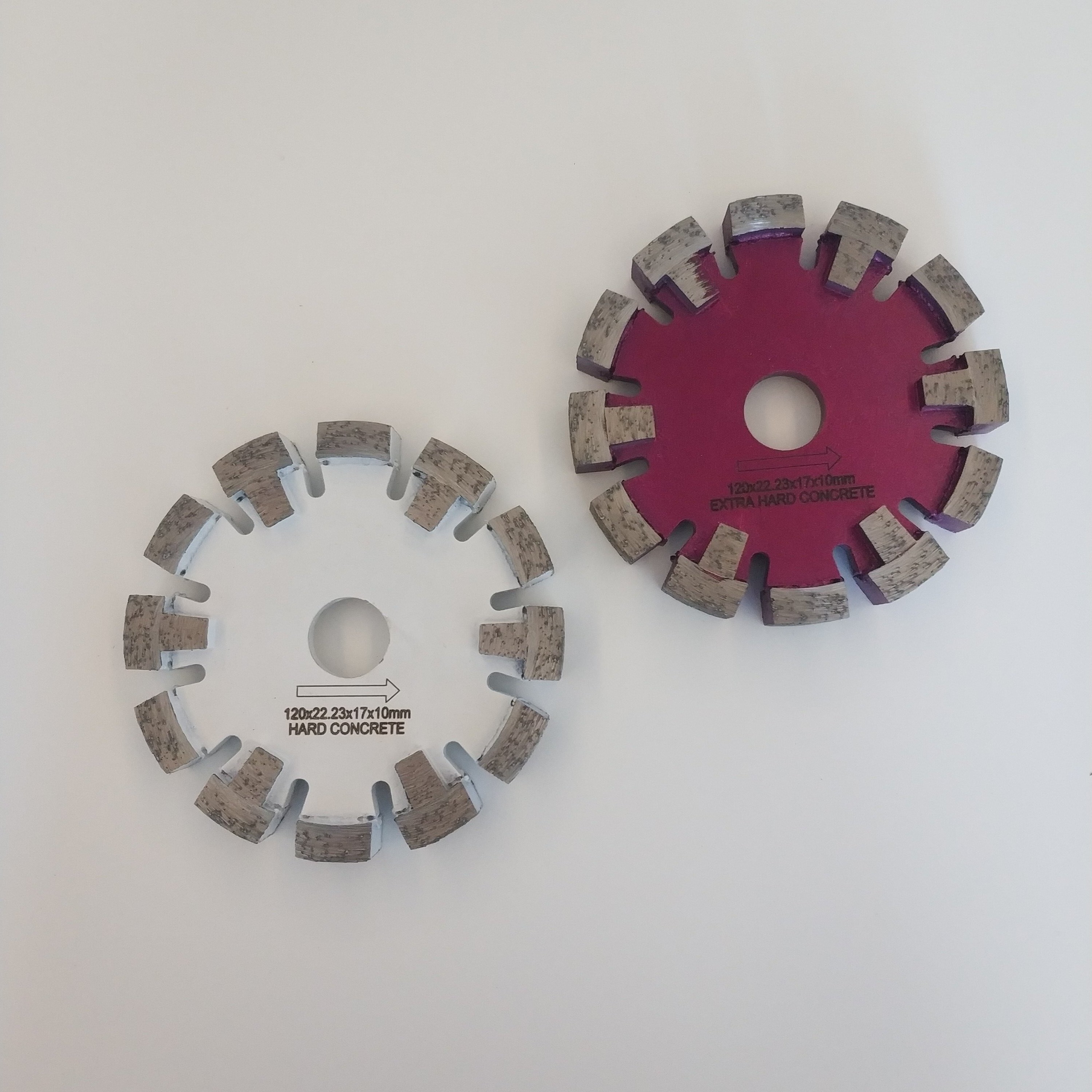 125mm Floor Laser Welded Diamond 17mm Thick Segment Floor Grooving Disc Tuck Point Saw Blade