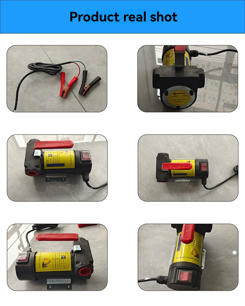SS 304 Diesel Fuel Transfer Pump High Flow Compact Size 1800W