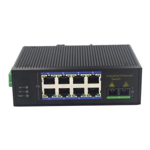 UT18FP-SC20 unmanaged industrial 8x10/100Base-Tx POE+ 1x100M-Fx SC ethernet