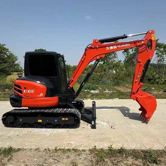 Kubota KX165-5 Crawler Excavator 0.55tons Original Compact Compact Used Excavator