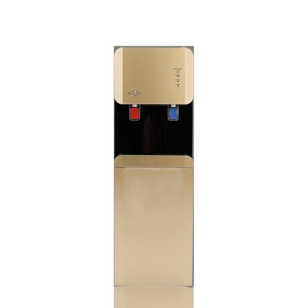 105L-ROG Hot And Cold Water Dispenser with 5 stage RO Water Purifier Silver and