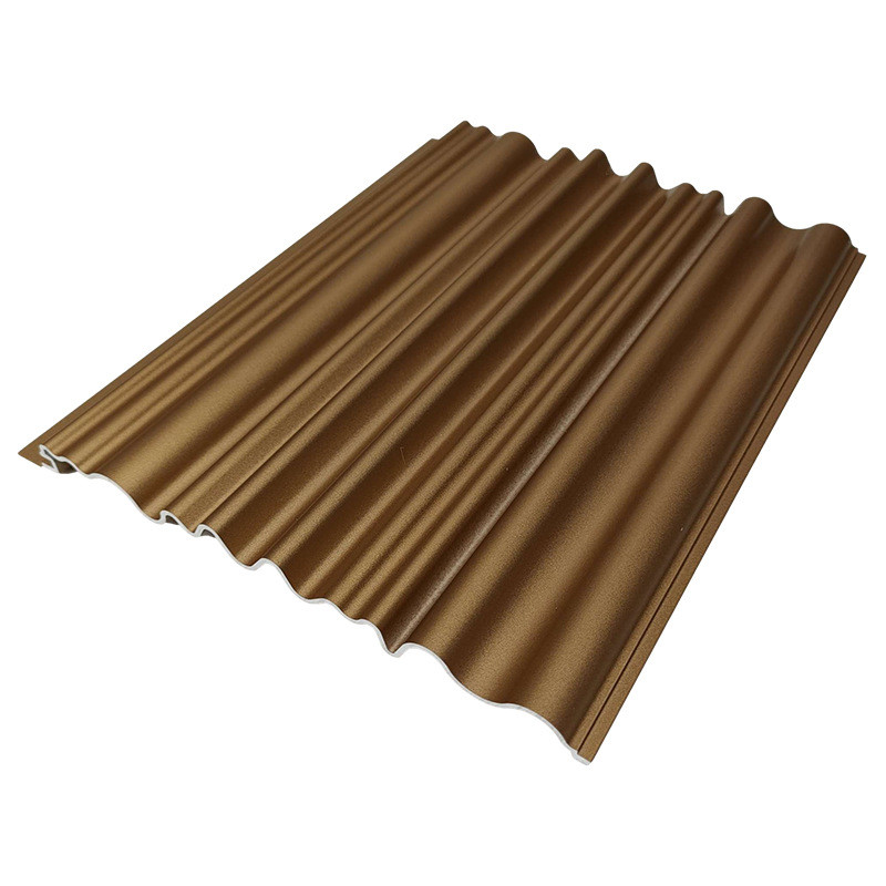 6060 Fireproof Corrugated Decorative Aluminum Plate For Ceiling House