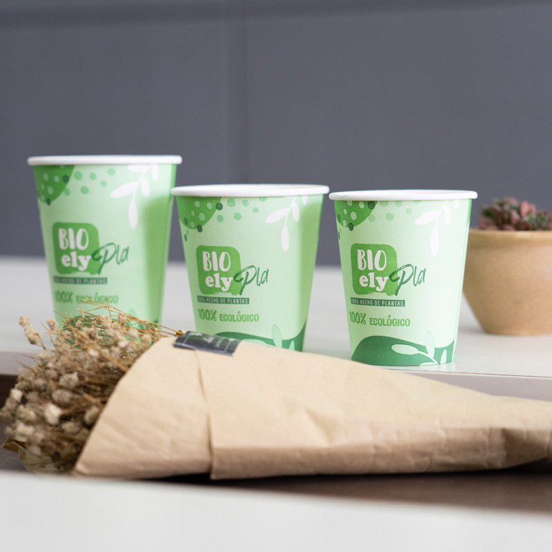Biodegradable Custom Printed Espresso Paper Cup Pla