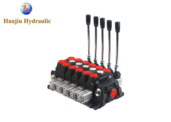 Hydraulic Directional Control Valve Dcv100 Manual High Pressure Valves 315 Bar 5