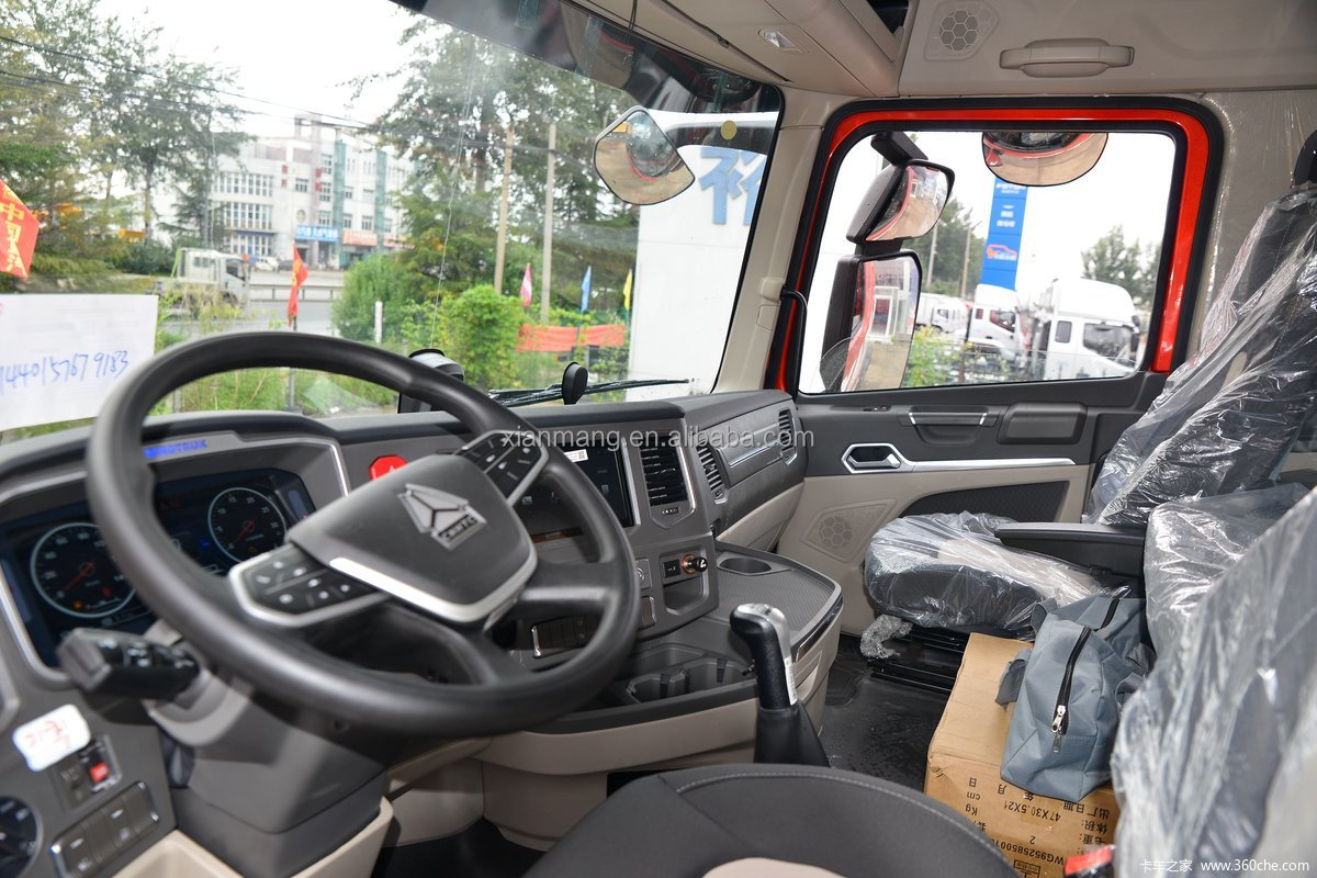 560HP Heavy Sinotruk Special Vehicle SITRAK LHG Powered Trucks With Multimedia System