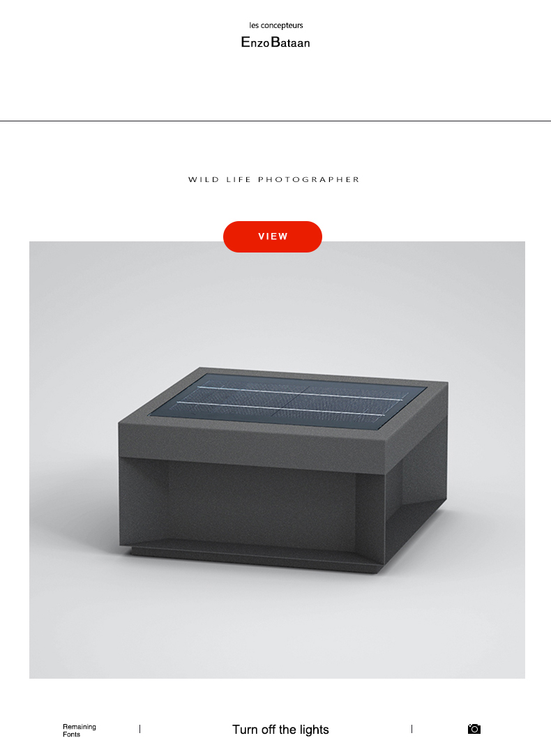 3000K Easy Install Stainless Steel Solar Pillar Light , Columns LED Outdoor Solar Lights