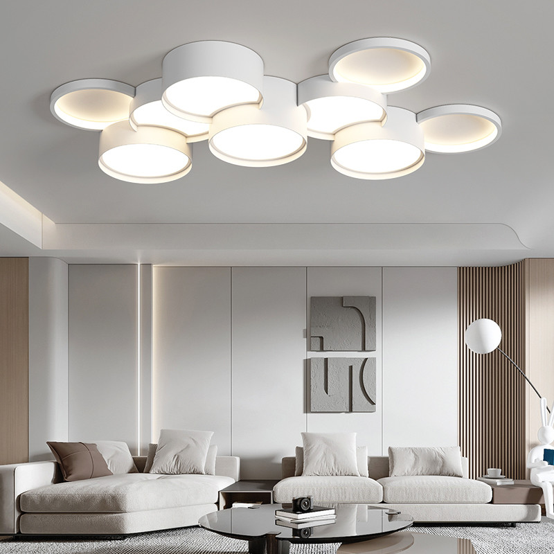 Nordic Minimalist Led Living Room Chandeliers Modern Hall Dining Room Ceiling Decoration Lamp（WH-MA-209）