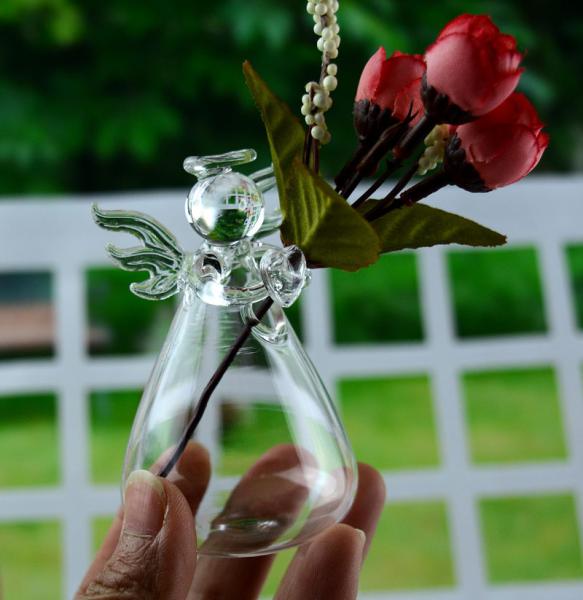 Pure hand-made angel vase Creative floral flower arrangement home hydroponic