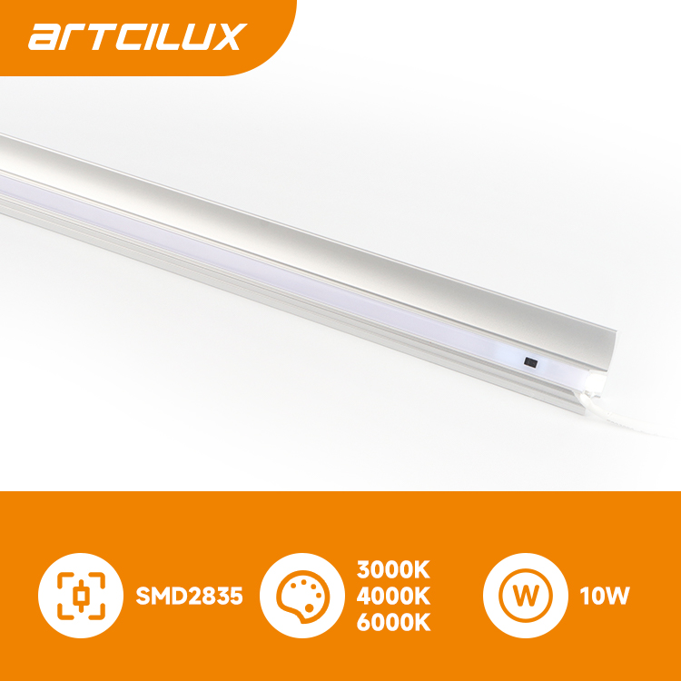 80lm/W Aluminum LED Strip Light 3000K 4000K 6000K With Hand Shaking LED Sensor