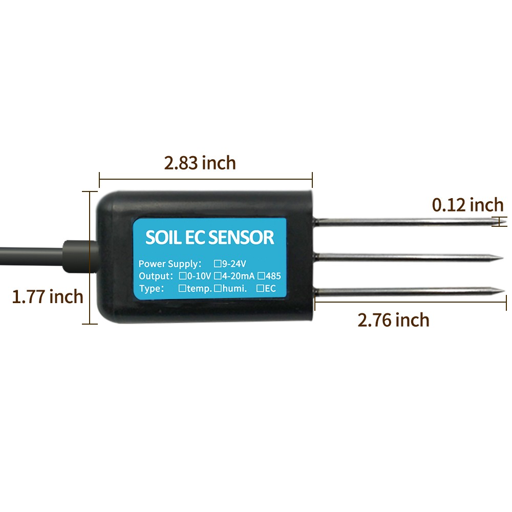 Stable Soil EC Sensor Salinity Sensor for Consistent Salinity Measurements