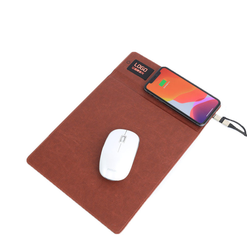 Fast Heating 10W Computer Mouse Pad Type C Fast Wireless Charging