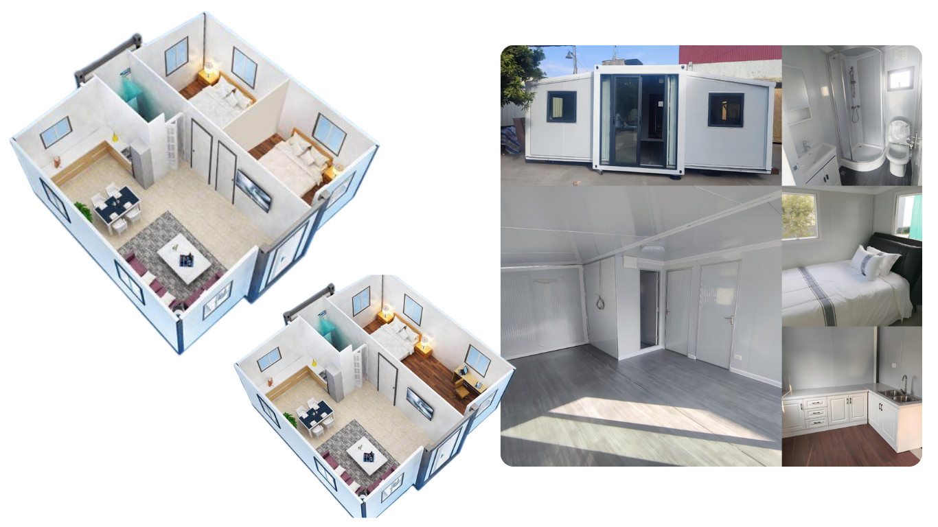 Flat Movable Prefabricated House