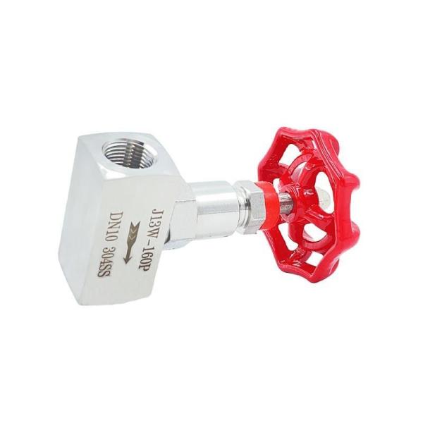 J13W-160/320p Stainless Steel 304 316 Needle Type Manual Valve with and High
