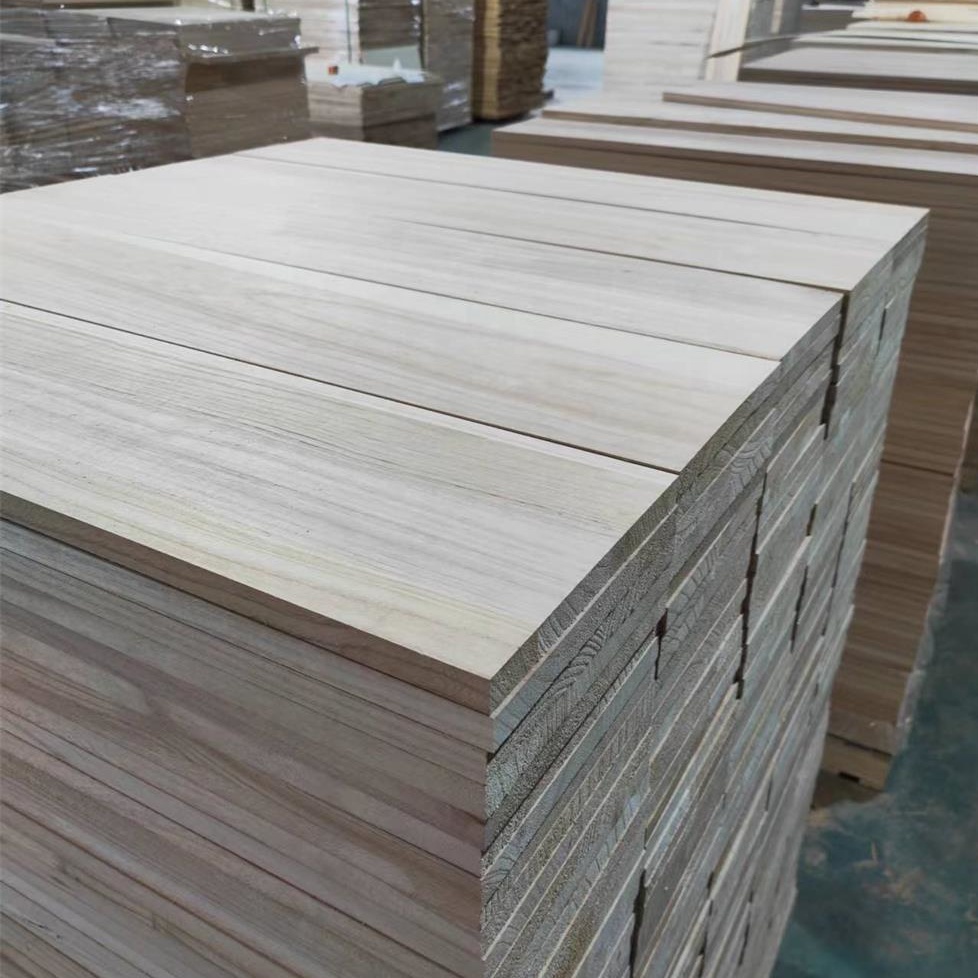 Custom Size Paulownia AA Grade Solid Wood Board Paulownia Board with Free Spare Parts