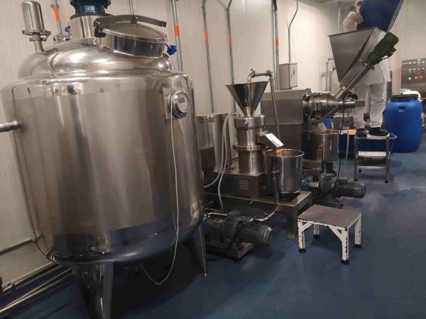 304 Stainless Steel Peanut Butter Processing Line High Output CE Certificate