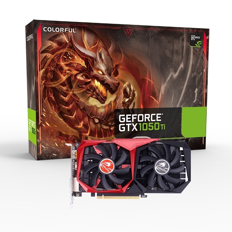 Colorful Geforce GXT 1050 Ti Gaming Graphics Card 1050Ti 4G DRR5