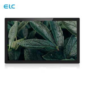 FCC RoHS Wall Mounted LCD Display Digital Signage 27 Inch Touch Screen