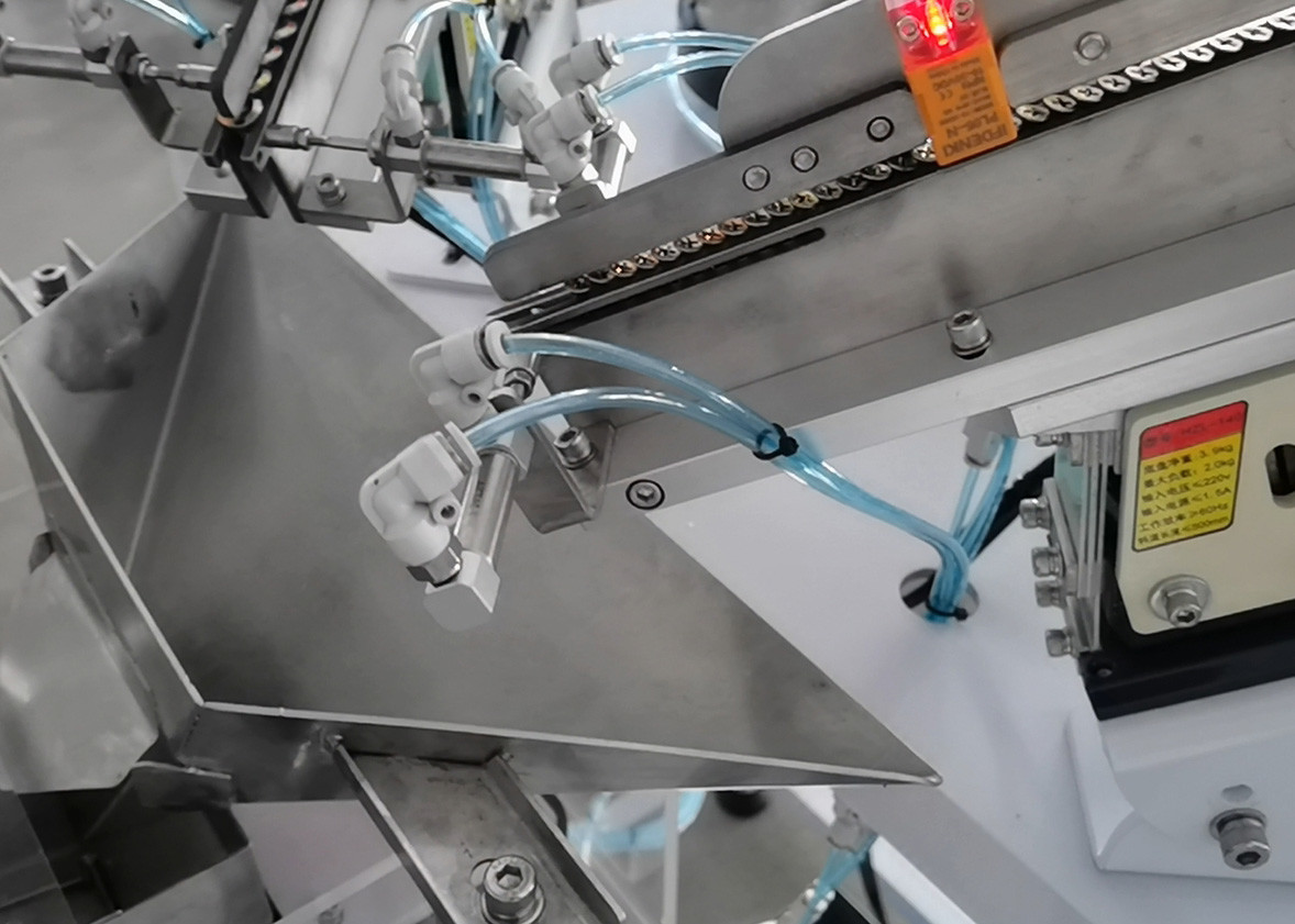 Double Disc Screw Packaging Machine Weighing Screening Accurate Counting