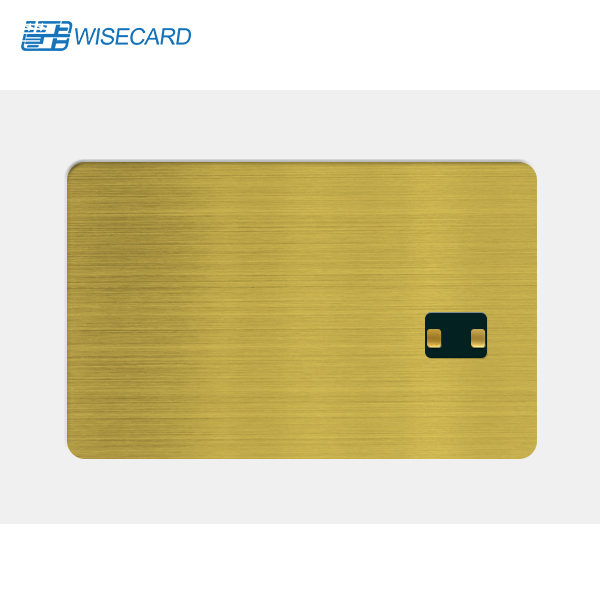 Smart Loyalty 144 Bytes Metal Credit Card RFID NFC Chip Business Use