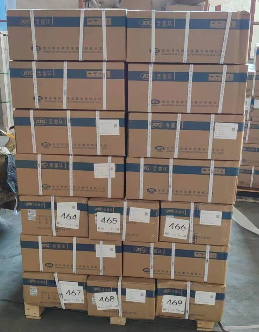 Komatsu V2203 V2403 V2003 Excavator Engine Parts Aluminum Alloy Piston Ring Kit 1G796-21112 17331-21050 with OE NO