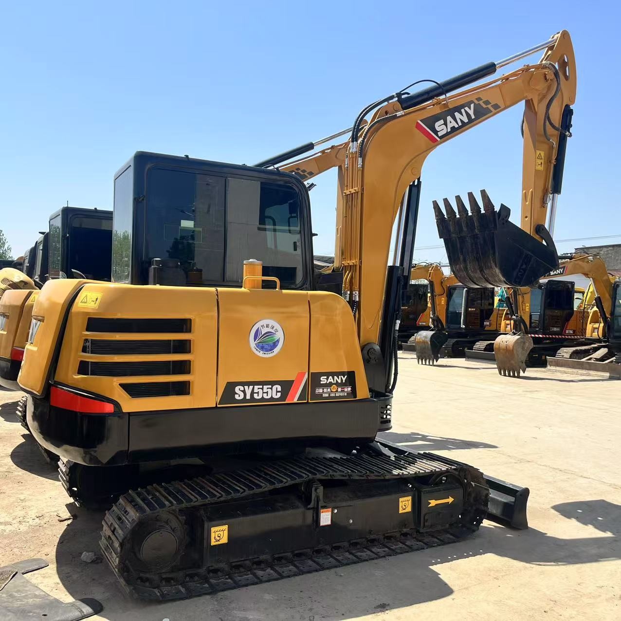 Used Excavator Sany 55 Small Equipment Machinery Used Mini Excavator