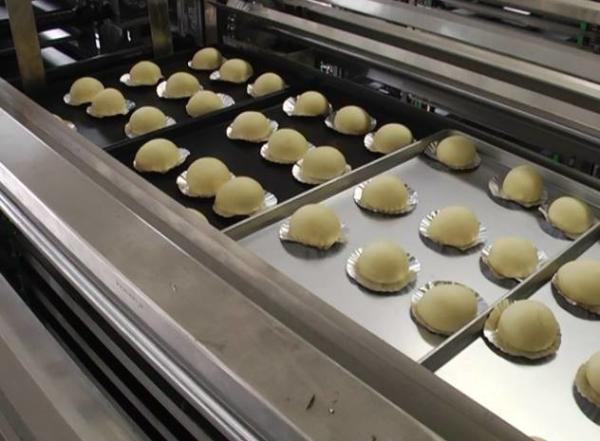 Automatic cake production lines ,muffin cakes baking oven , cake production line