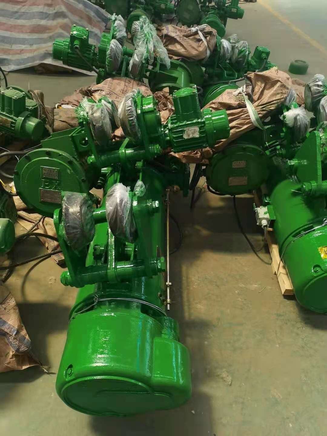 China crane10T BCD explosion proof electric hoist, hoist, wire rope electric Trigonella, dust explosion proof hoist