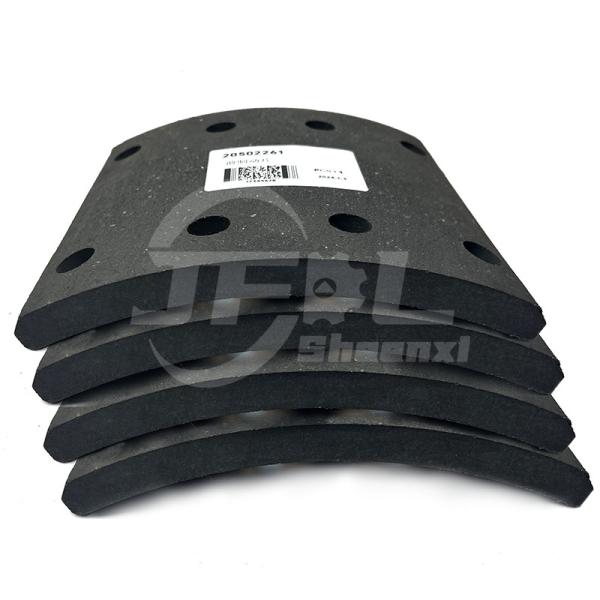 Front Brake Shoe Lining Friction Plate 20502261 for China DongfengTruck Brake