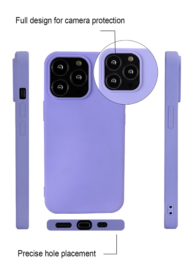 Ultra Thin Soft TPU Phone Case 1.5mm With Microfiber Lining Inside