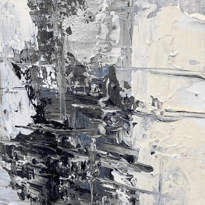 Abstract Handpainted Painting Artwork Large Acrylic Wall Art Oil Canvas Without Frame