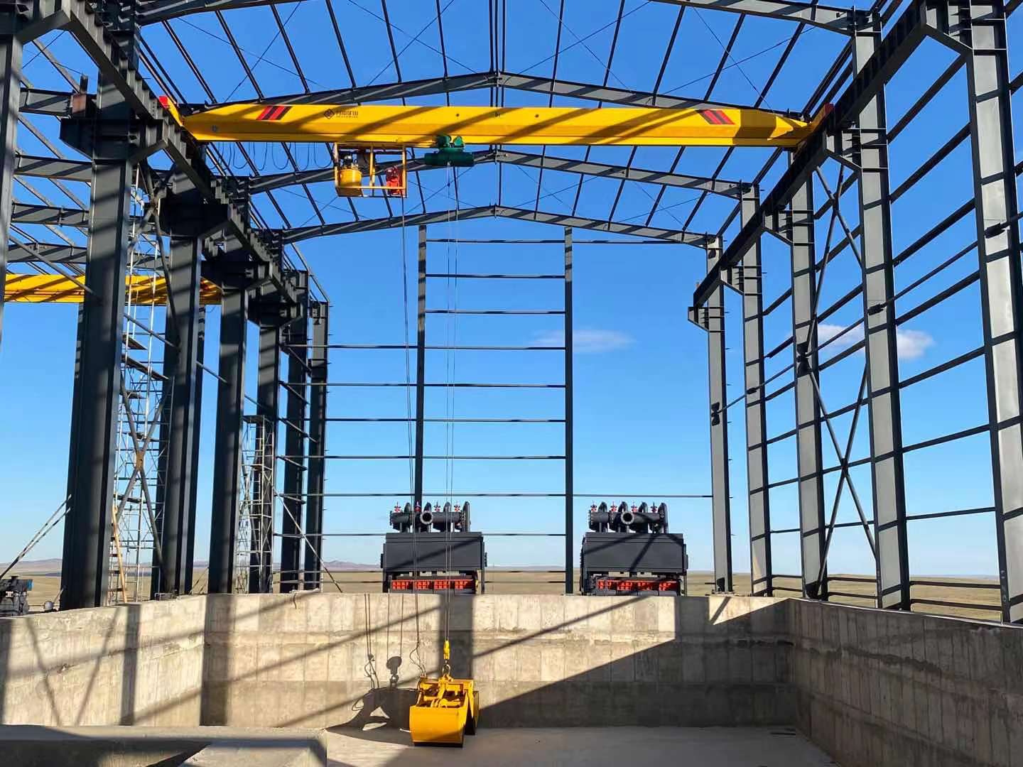 LB Remote Control Single Girder Overhead Traveling Crane Anti Explosion