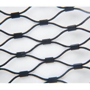 1.5mm Diameter DIN 3055 90% Light Transmission Stainless Steel Wire Rope Mesh