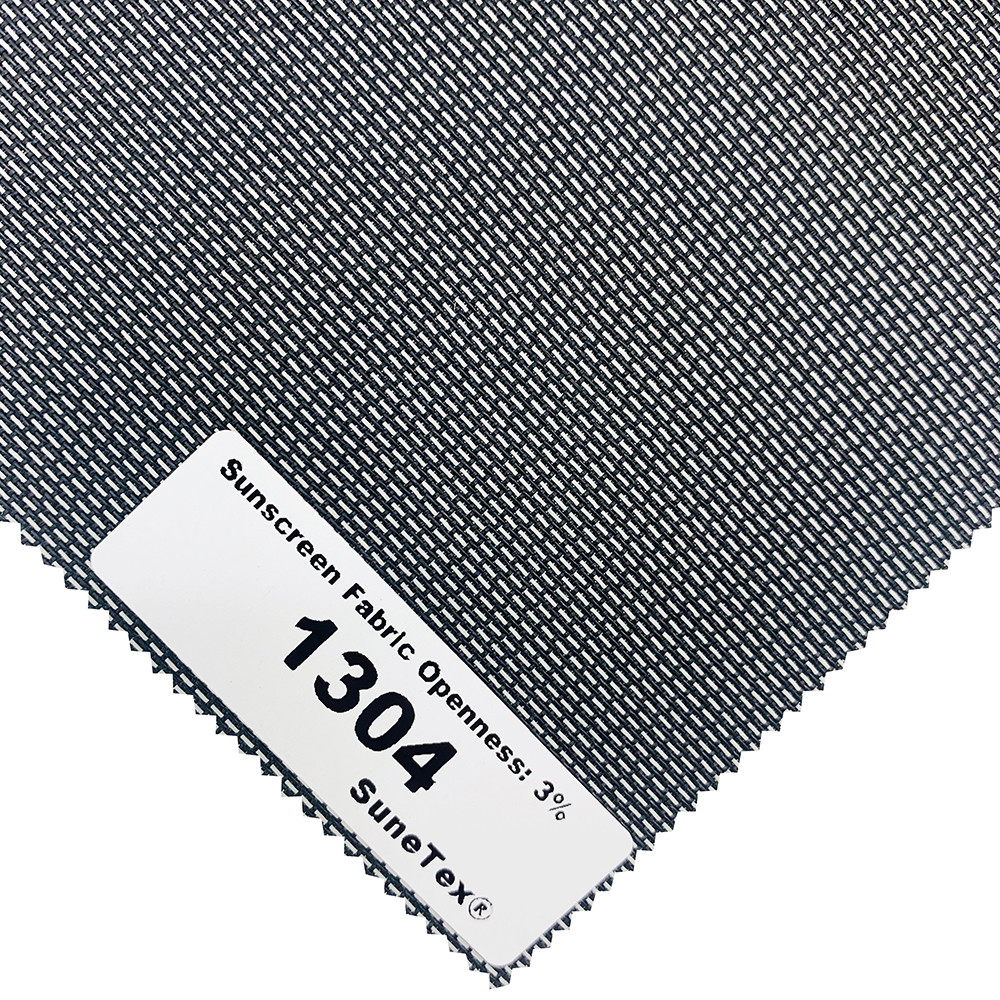 3% Openness Sun Shade Fireproof Roller Blinds Fabrics For Window Decor