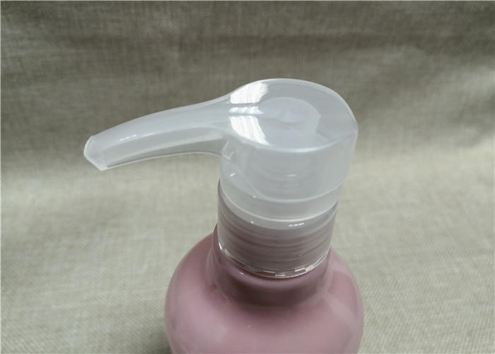 Screw Down Lock Clear Lotion Dispenser Eco Friendly White Color 33 / 410