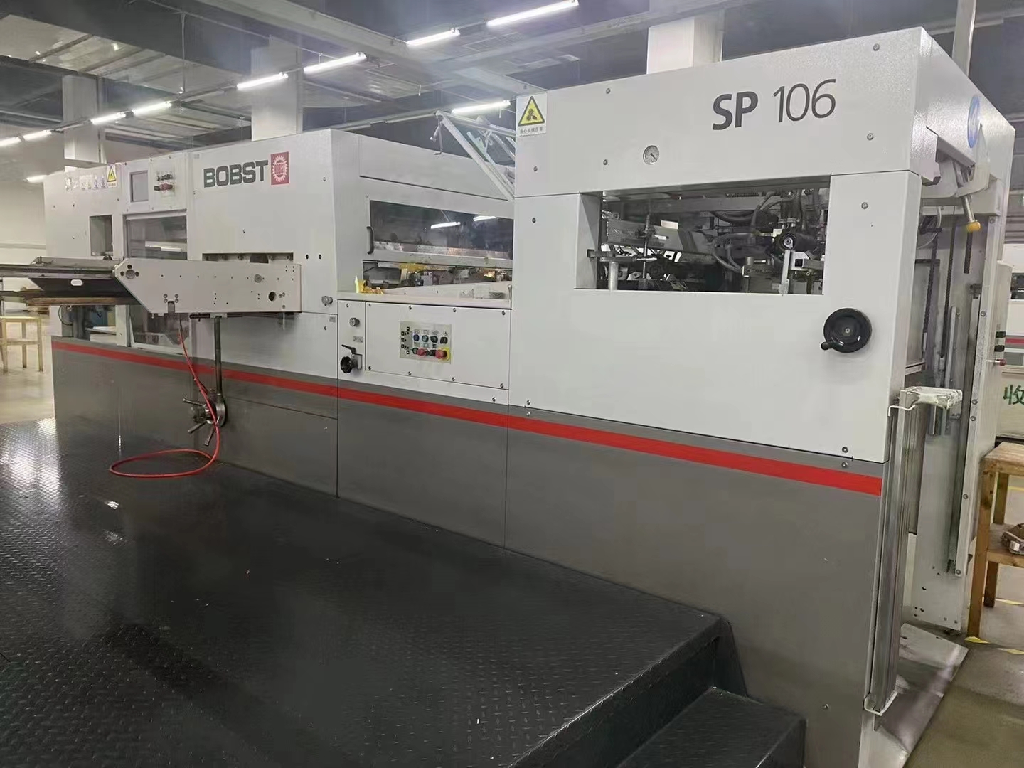 STS 1050E Die Paper Cutting Machine Automatic Fast Working Speed