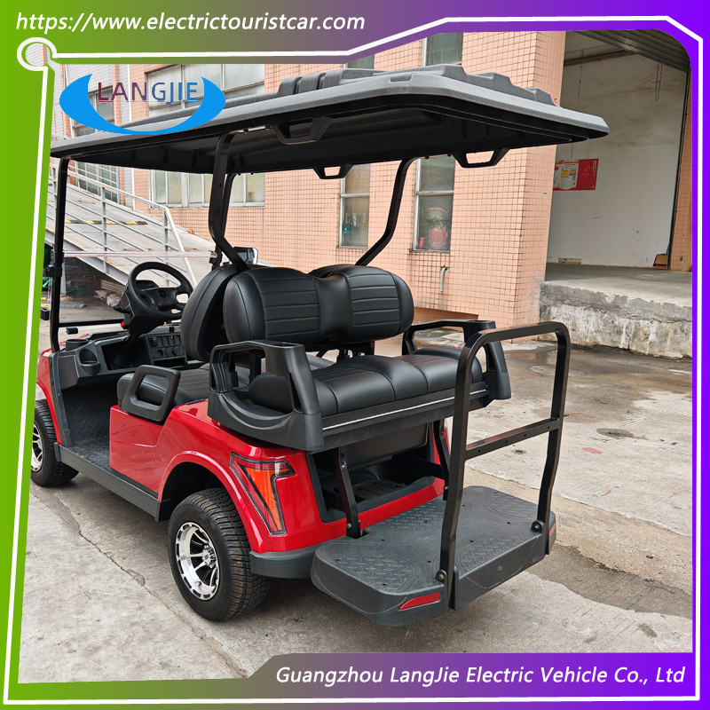 Hotel Or Park AC Motor Club Car Utility Vehicle 48 Volt Club Car Four Seater Electric Car