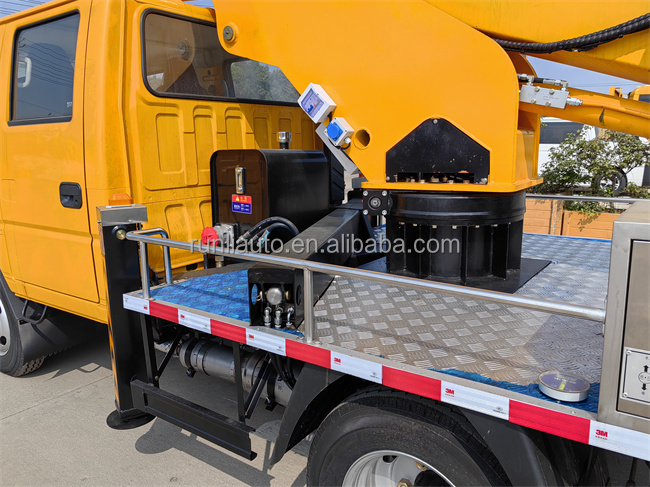 Cheap Price Equip Dongfeng Faw Howo Jmc Jac Manlift Aerial Platform Truck Mounted Vehicle