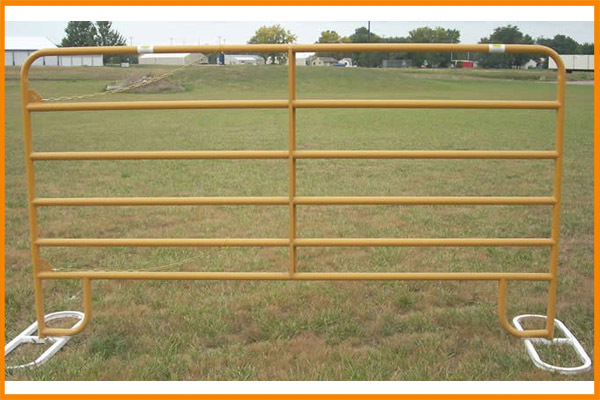 Hot dip galvanized zin Frame Finishing and Metal Frame Material cattle yard panels
