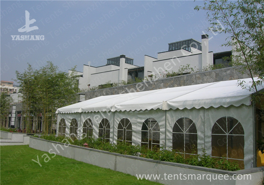 10x12M Aluminum Alloy Profile Outdoor Event Tent Transparent PVC Windows