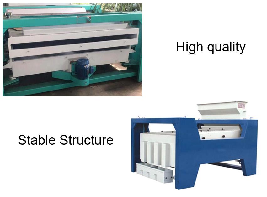 10000 15000 kg/h Production Capacity Sesame Grain De-stoning Cleaner for Big Pumpkin